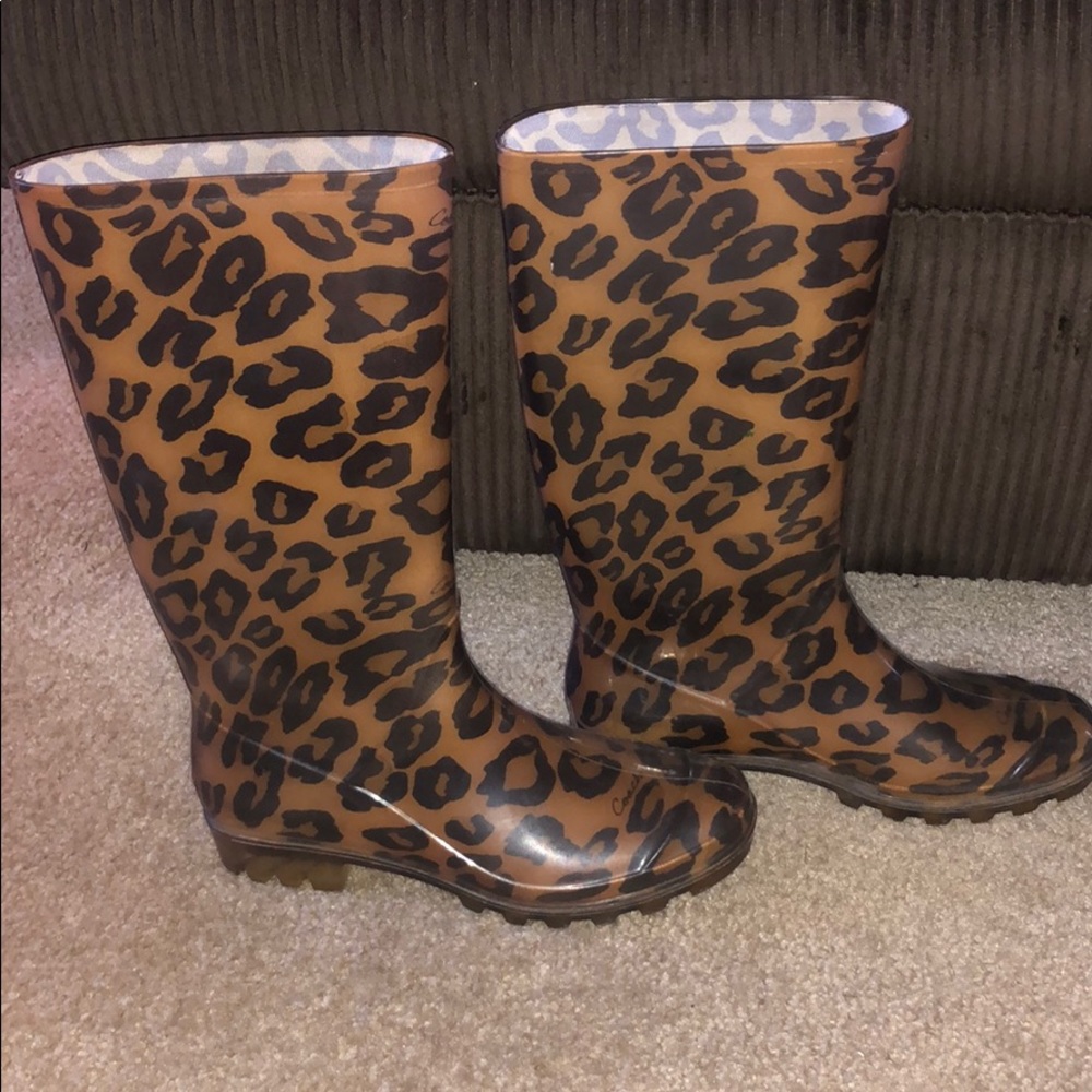 Coach Rain Boots